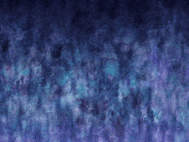 a painting of a blue and purple background with a pattern