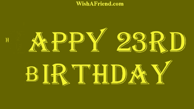 a yellow sign that says " happy 3rd birthday "