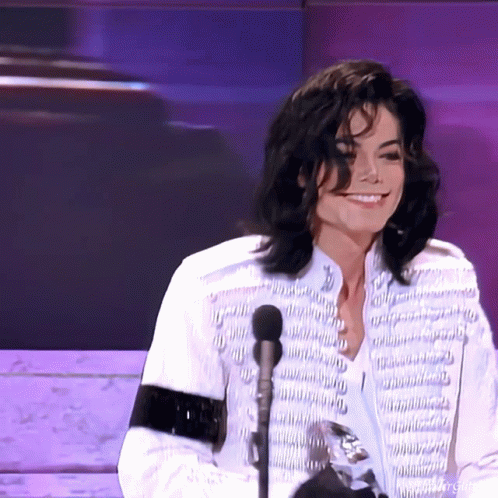 Michel Jackson Thriller Glitter GIF - Michel Jackson Thriller Glitter Grammy Awards GIFs