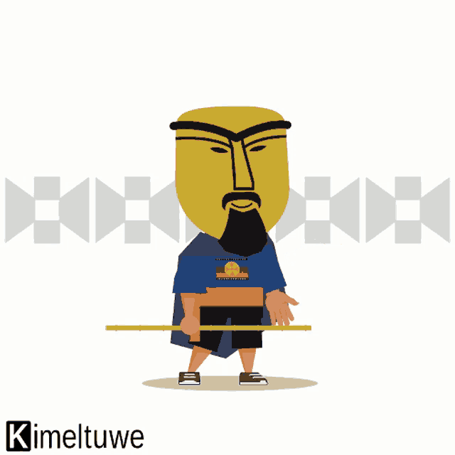 a cartoon of a man giving a thumbs up with the word feley written above him