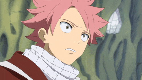 a close up of a person with pink hair