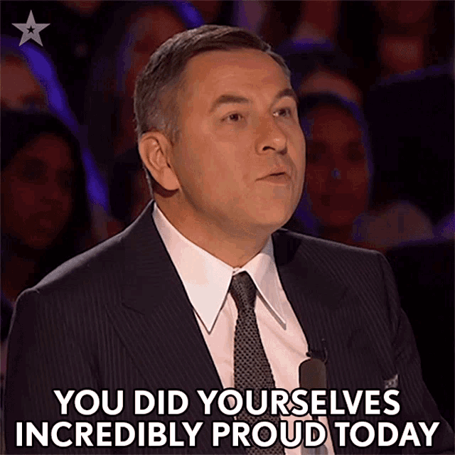 You Did Yourselves Incredibly Proud Today David Walliams GIF - You Did Yourselves Incredibly Proud Today David Walliams Bgt GIFs