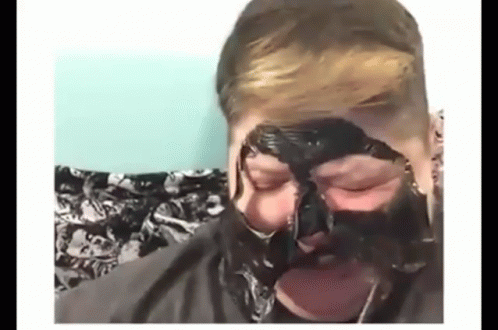 Face Mask Ouch GIF - Face Mask Ouch Surprise GIFs