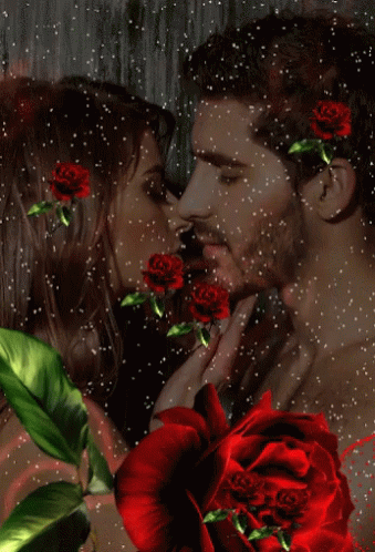 Crushed It Roses GIF - Crushed It Roses Kiss GIFs