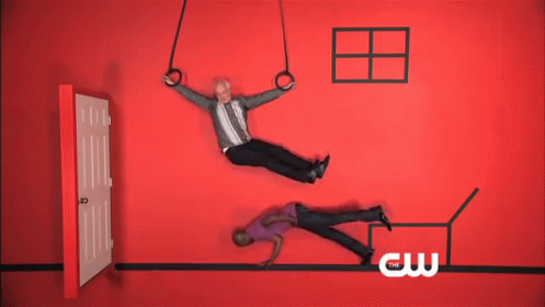 Colin And Wayne Are Getting Pumped For The New Season Of Whose Line GIF - Workout Whose Line Is It Anyway Colin And Wayne GIFs