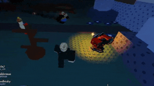 a person is flying through the air in a video game while holding a gun .