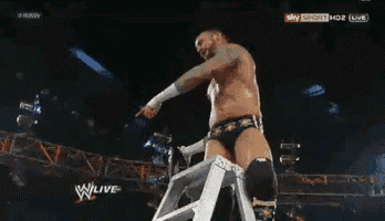 a wrestling match is being shown live on sky sports hd2