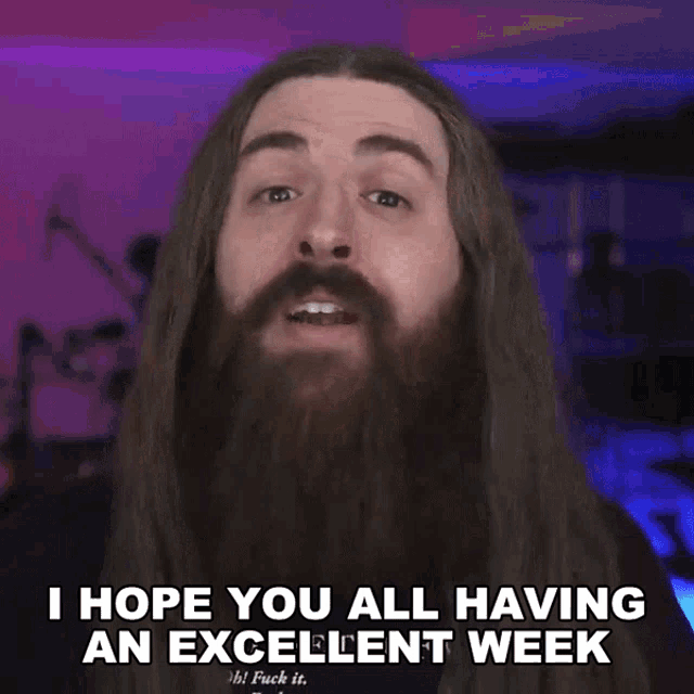 I Hope You All Having An Excellent Week Samus Paulicelli GIF