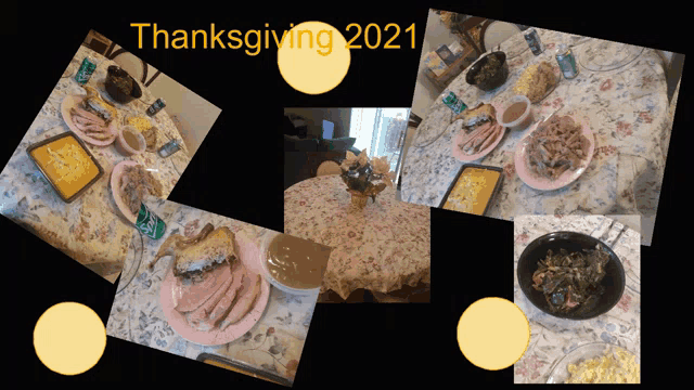 a collage of pictures with the words thanksgiving 2021 in the middle