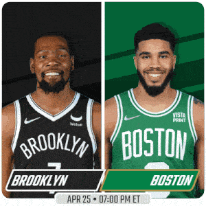 brooklyn and boston are playing on april 25th at 07:00 pm et