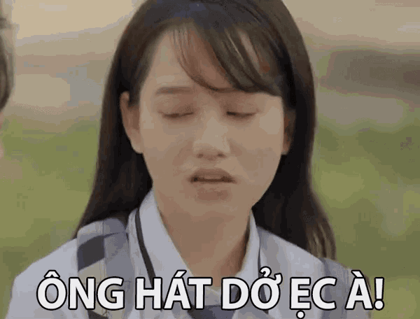 a girl with her eyes closed says ong hat do ec ai