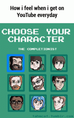 Choose Your Character Youtube GIF - Choose Your Character Youtube Normalboots GIFs