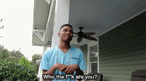 Catfish GIF - Who Are You I Dont Know You GIFs
