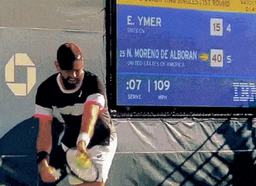 Nicolas Moreno De Alboran Serve GIF - Nicolas Moreno De Alboran Serve Tennis GIFs