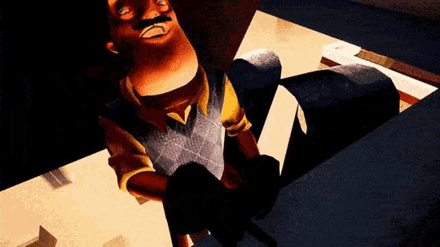 Hello Neighbor Laughing GIF - Hello Neighbor Laughing Dynamic Pixels GIFs