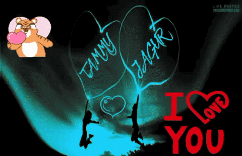 a cartoon of a tiger blowing a bubble with the name tammy on it