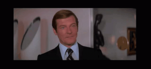 Roger Moore James Bond GIF - Roger Moore James Bond Moore GIFs