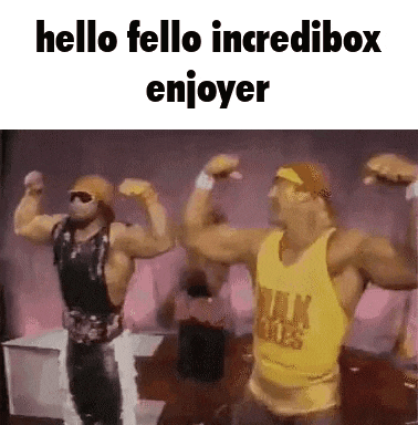 two muscular men are flexing their muscles in a room .