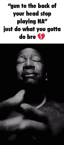a black and white photo of a man with a broken heart