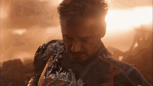 Iron Man Thanos GIF - Iron Man Thanos Iron Man Hurt GIFs