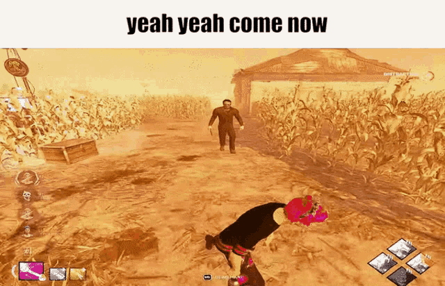 Yeah Yeah Come Now Dbd GIF - Yeah Yeah Come Now Come Now Dbd GIFs