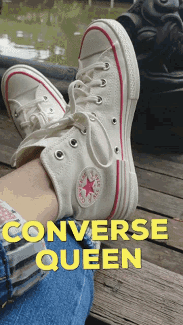 Converse Queen GIF - Converse Queen Shoes GIFs