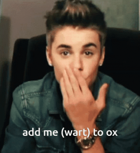 Justin Bieber Wart GIF - Justin Bieber Wart Ox GIFs