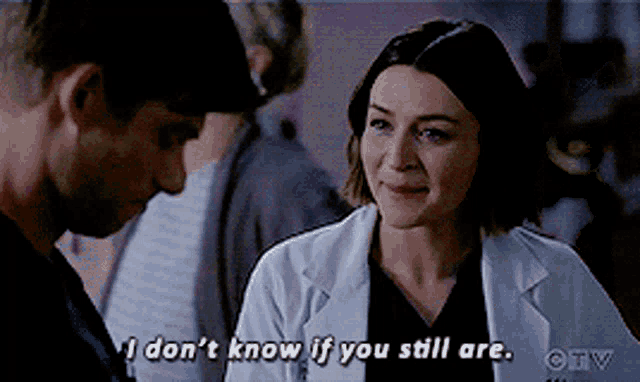 Greys Anatomy Amelia Shepherd GIF - Greys Anatomy Amelia Shepherd I Dont Know If You Still Are GIFs