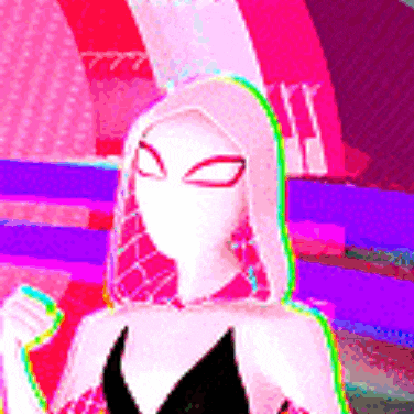 a close up of a woman with a hood on her head .