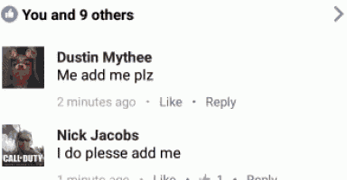 a facebook post that says kunal kant kaushal i need just now like reply