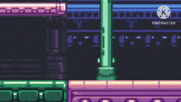 a pixel art of a man holding a sword .