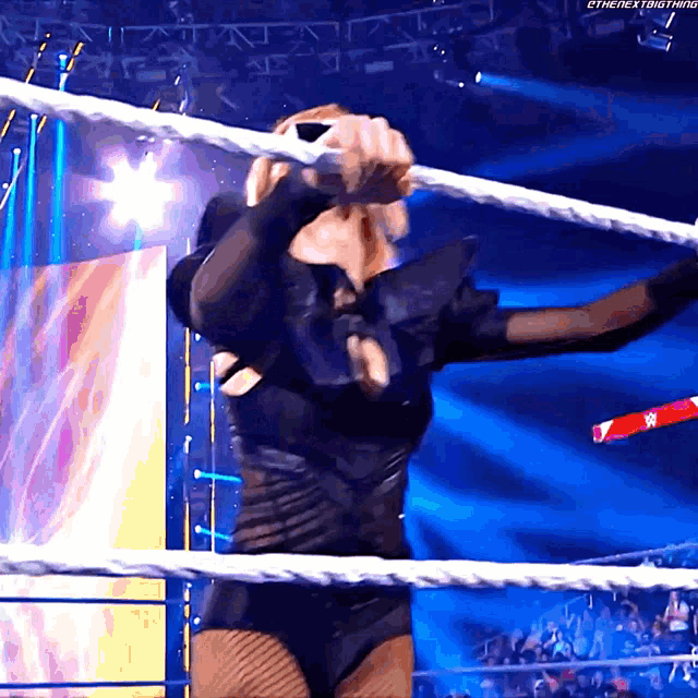 Becky Lynch Entrance GIF