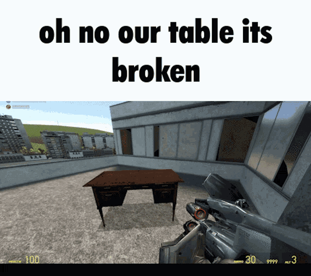 Oh No Our Table Its Broken GIF - Oh No Our Table Its Broken GIFs
