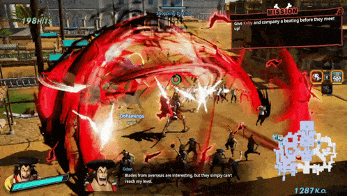 a screenshot of a video game that says mission on the bottom