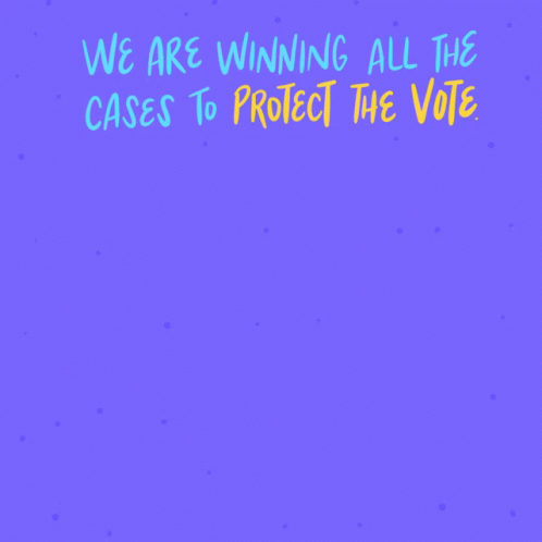 We Are Winning All The Cases Protect The Vote GIF - We Are Winning All The Cases Protect The Vote Gop GIFs