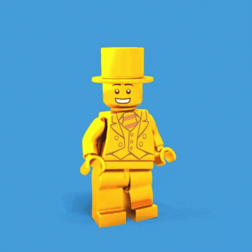 Mr Gold Lego GIF