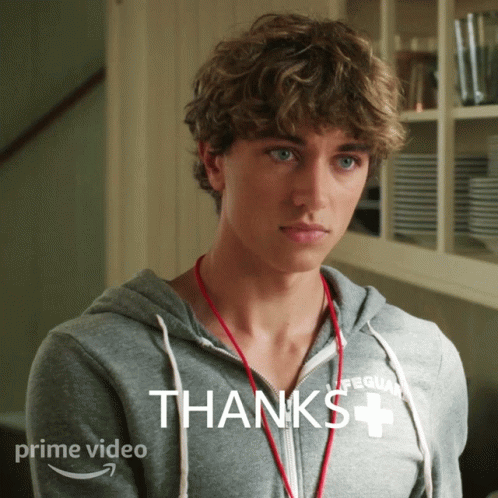 Thanks Jeremiah GIF - Thanks Jeremiah The Summer I Turned Pretty GIFs