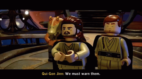 Lego Star Wars Qui Gon Jinn GIF