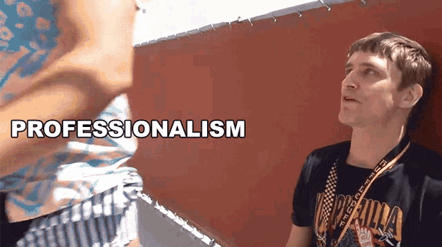 Professionalism Means Nothing To You Does It Danny Mullen GIF - Professionalism Means Nothing To You Does It Danny Mullen Youre Not Serious About Professionalism GIFs