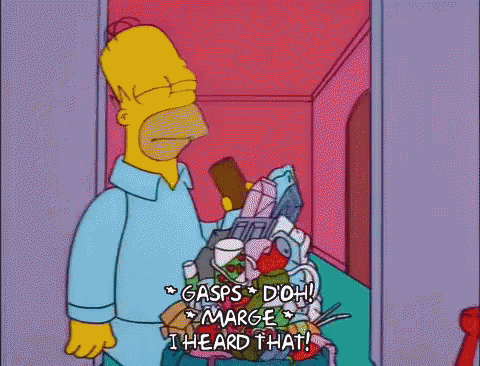 Tripping GIF - Tripping Simpsons Fail GIFs