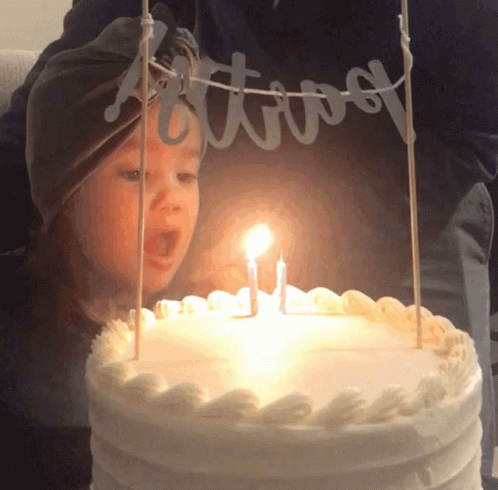 Shocked Blowing GIF - Shocked Blowing Candles GIFs