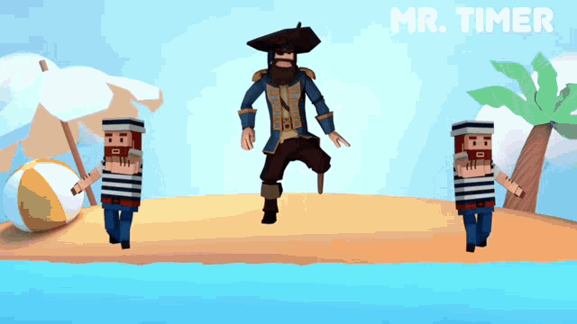Mr Timer Pirate GIF - Mr Timer Timer Pirate GIFs