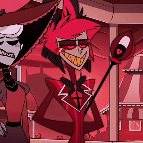 Alastor Hazbin Hotel GIF - Alastor Hazbin hotel Annoyed - Discover ...