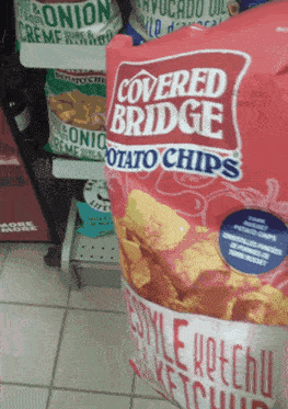 Covered Bridge Homestyle Ketchup GIF - Covered Bridge Homestyle Ketchup Ketchup Chips GIFs