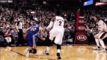 Steph Curry With The Shake And Bake GIF - Golden State Warriors Steph Curry Stephen Curry GIFs