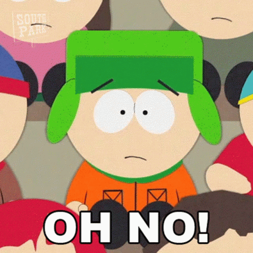 Oh No Kyle Broflovski GIF - Oh No Kyle Broflovski South Park GIFs