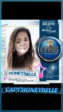 a picture of a woman called honey belle
