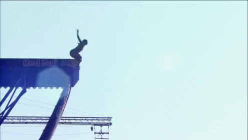 Shadow Dive GIF - Extreme Red Bull Cliff Diving GIFs