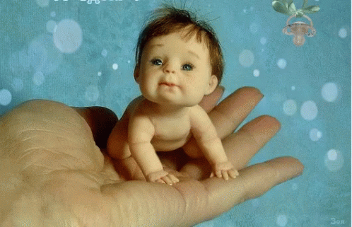 Baby Cute GIF - Baby Cute Blink GIFs