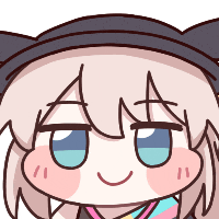 a cartoon drawing of a girl with a hat on